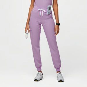 •FIGS• Zamora Jogger Scrub Pants PO# 2490 Lavender Dew